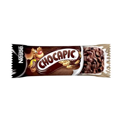 CHOCAPIC Baton de Cereale cu Ciocolata si Baza de Lapte 16 x 25 g