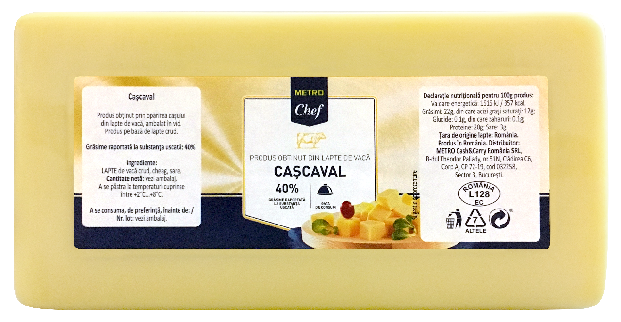 METRO Chef Cascaval Clasic