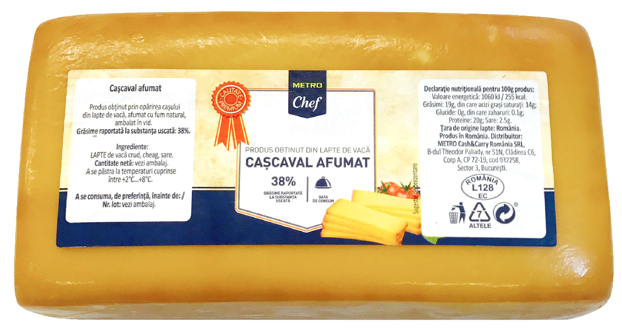 METRO Chef Cascaval Afumat