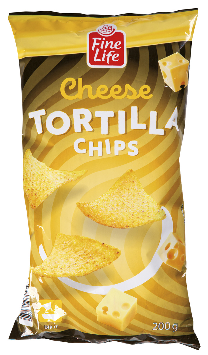 Fine Life Tortilla Chips Branza 200 g