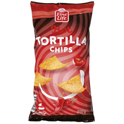 Fine Life Tortilla Chips Picant 200 g