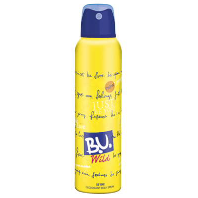 B.U. Wild Deodorant Body Spray pentru femei, parfum fructat-floral, 150 ml [1]