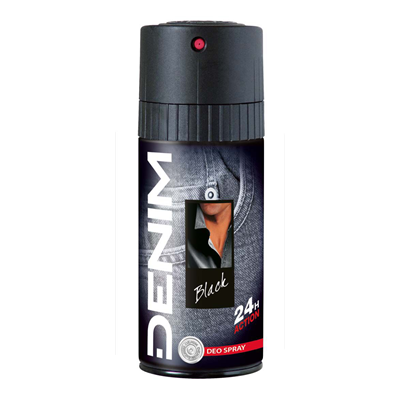Deodorante - Deodorant spray Denim Black pentru bărbați, protecție 24h, 150 ml