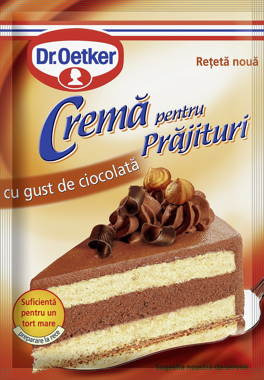 Dr.Oetker Mix Crema cu Gust de Ciocolata 3 x 55 g