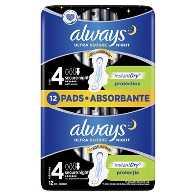 always Ultra Night Duo 12 bucati