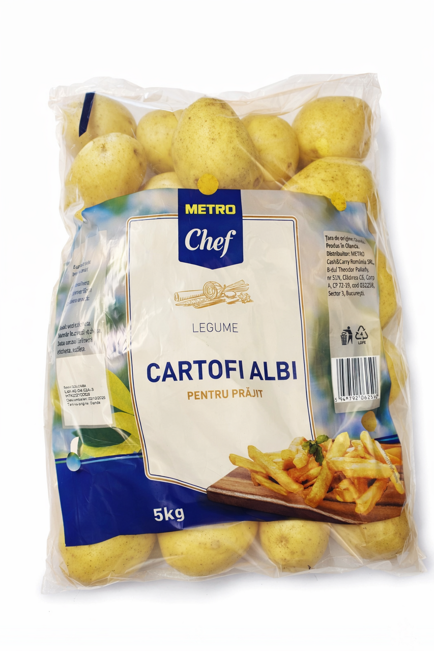METRO Chef Cartofi Pentru Prajit 5 Kg