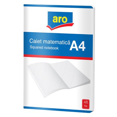 aro Caiet Matematica Capsat A4 48 File 5 bucati