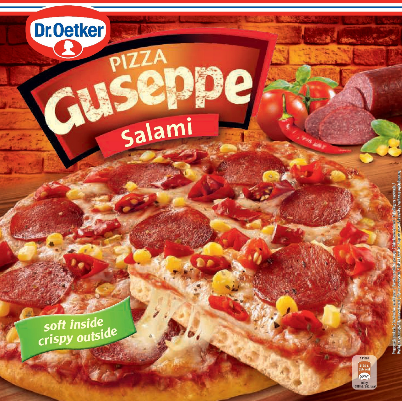 Dr.Oetker Guseppe Pizza Salami 380 g ?