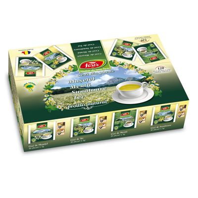 Fares Ceai Plante Asortate 120 g