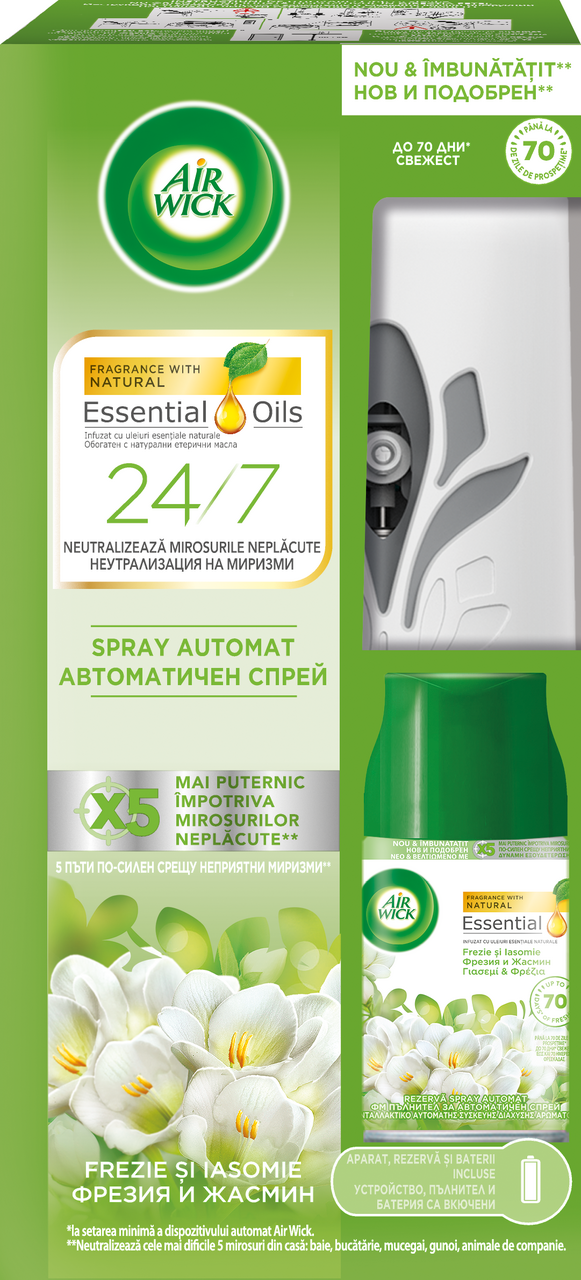 AIR WICK Aparat & Rezerva Frezie 250 ml