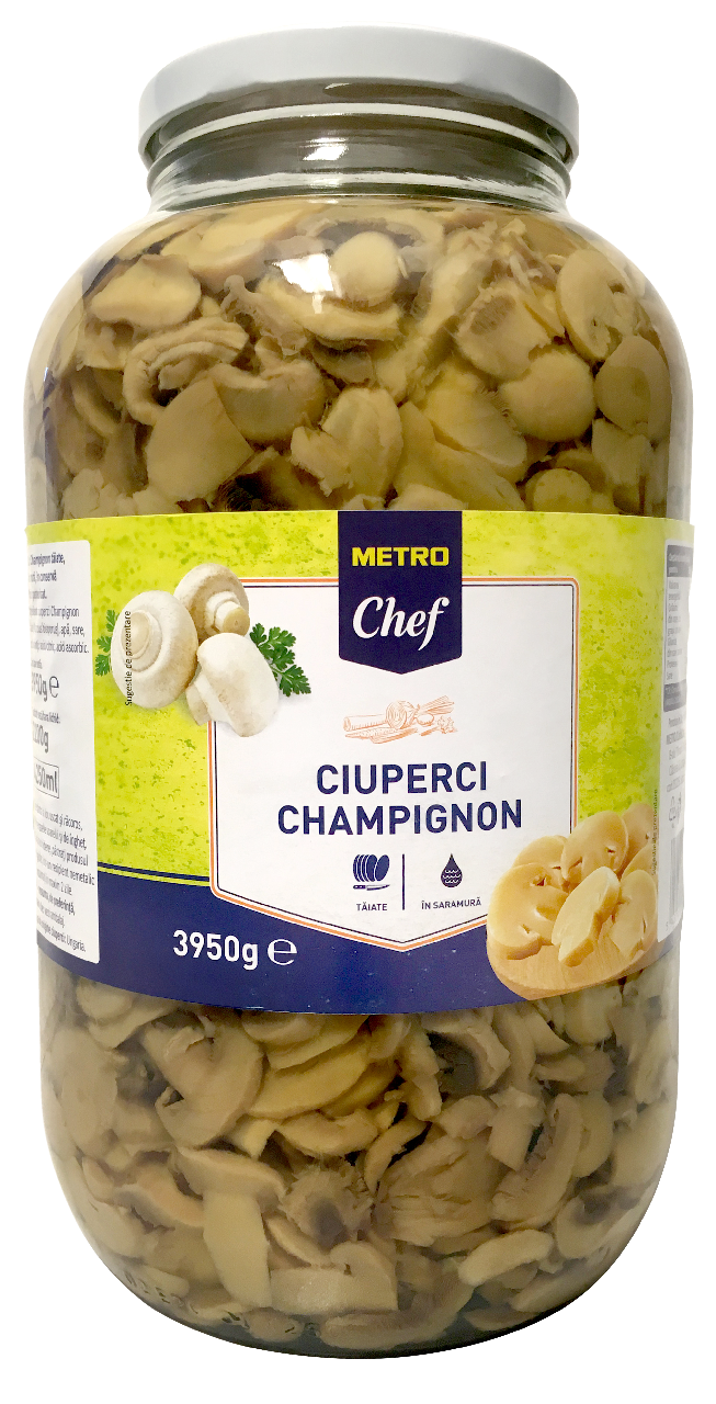 METRO Chef Ciuperci Taiate 3,95 Kg