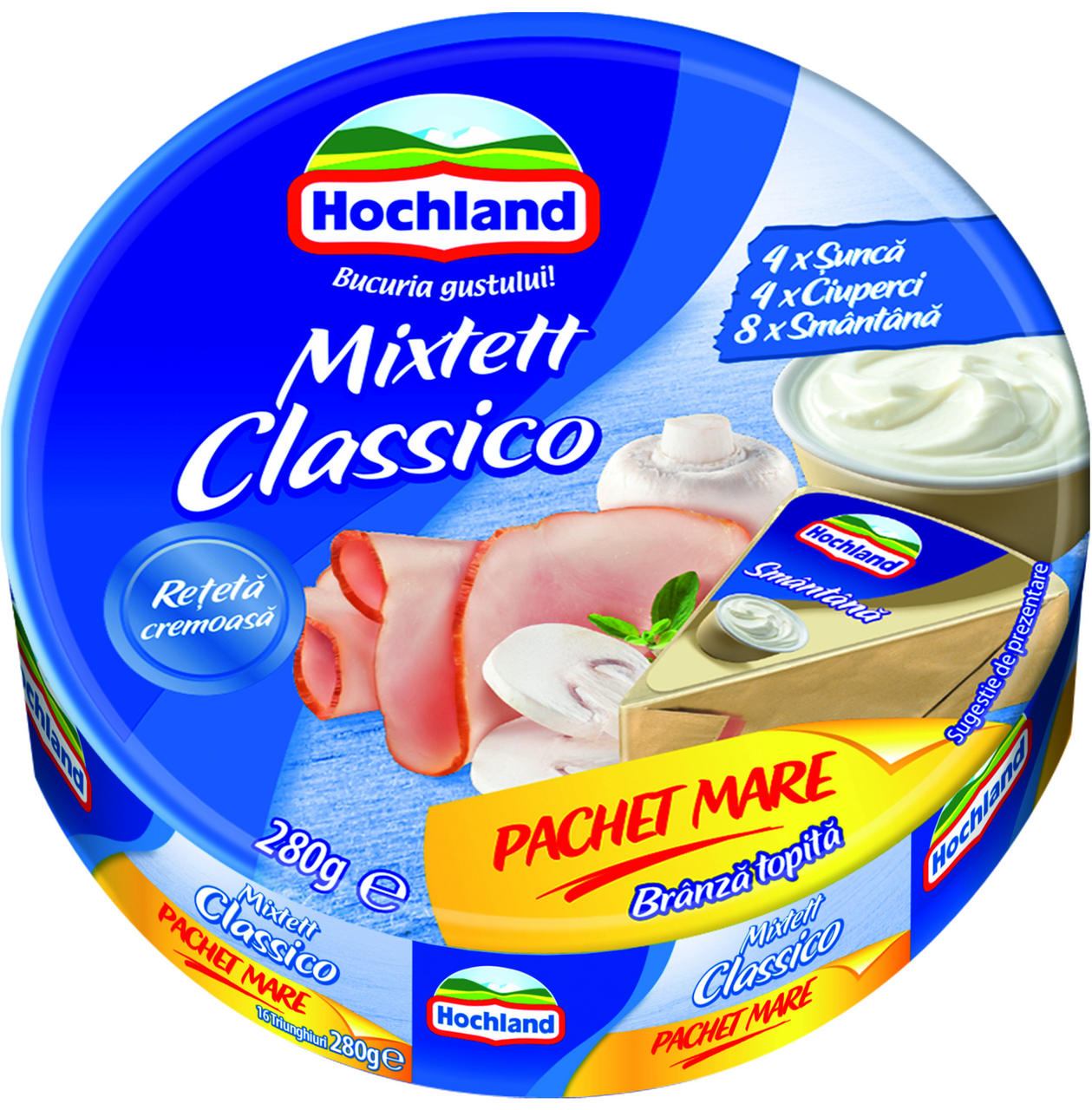 Hochland Branza Topita Mixtett Clasic 280 g