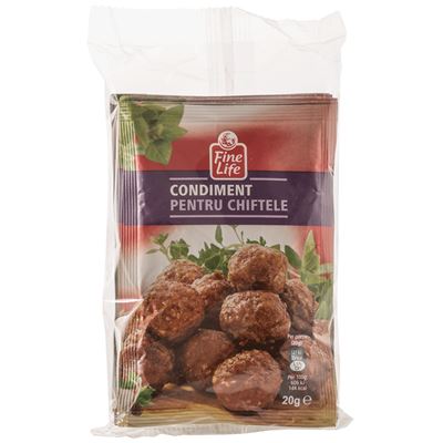 Fine Life Condimente pentru Chiftele 5 x 20 g