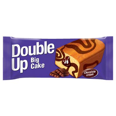 DOUBLE UP Big Cake Prajitura Crema de Ciocolata 24 x 55 g