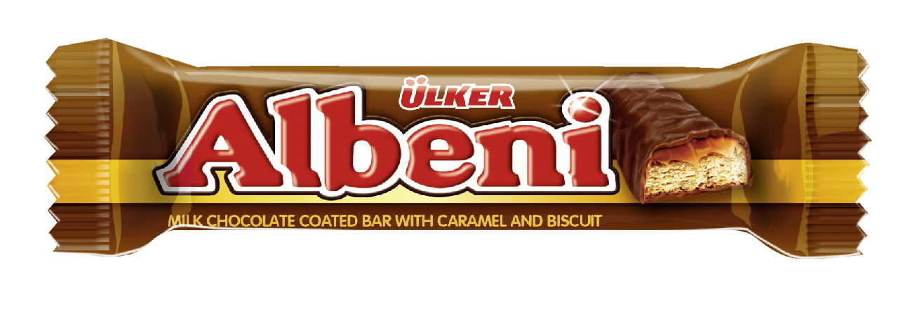 ALBENI Baton Caramel 6 x 31 g