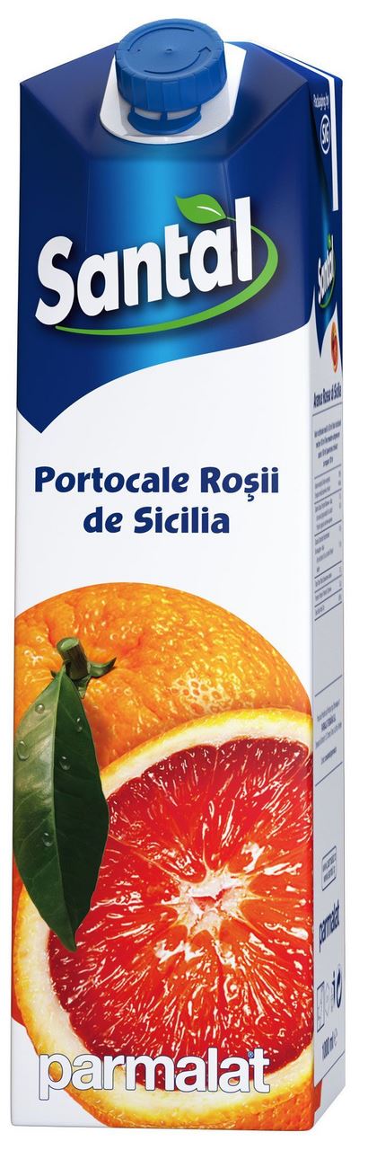 Santal Suc de Portocale Roșii 25% 1 L