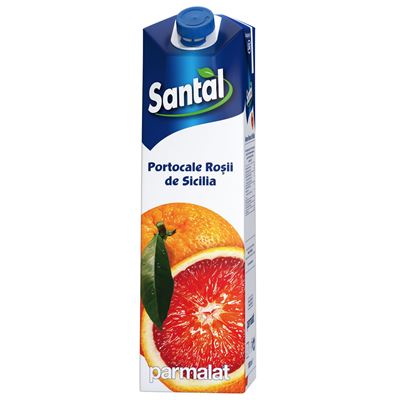 SANTAL Suc de Portocale Rosii 25% 1 L