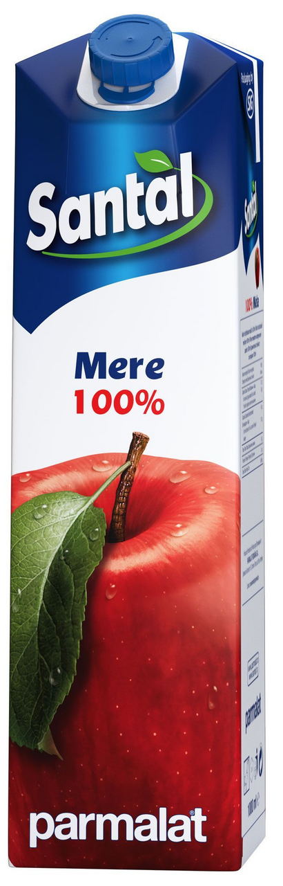 SANTAL Suc de Mere 100% 1 L
