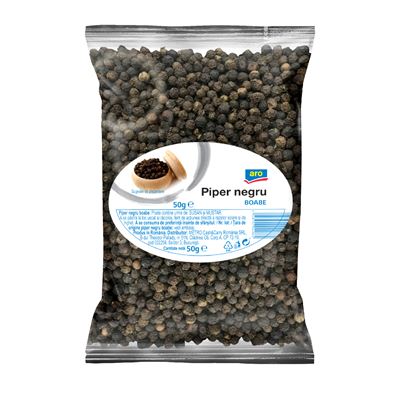 aro Piper Negru Boabe 5 x 50 g