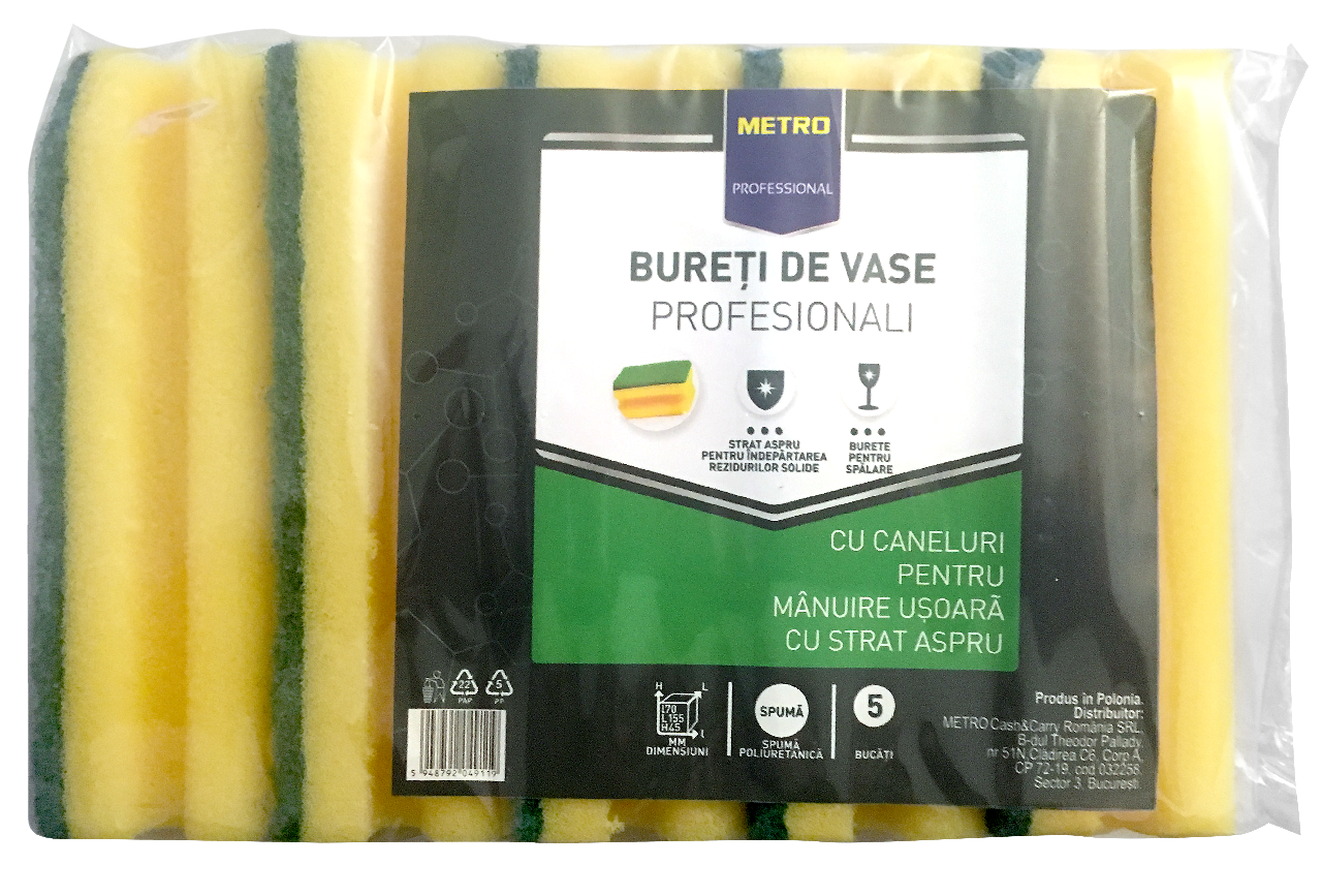 METRO PROFESSIONAL Bureti de Vase 5 bucati