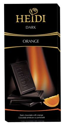 HEIDI Ciocolata Dark Orange 80 g