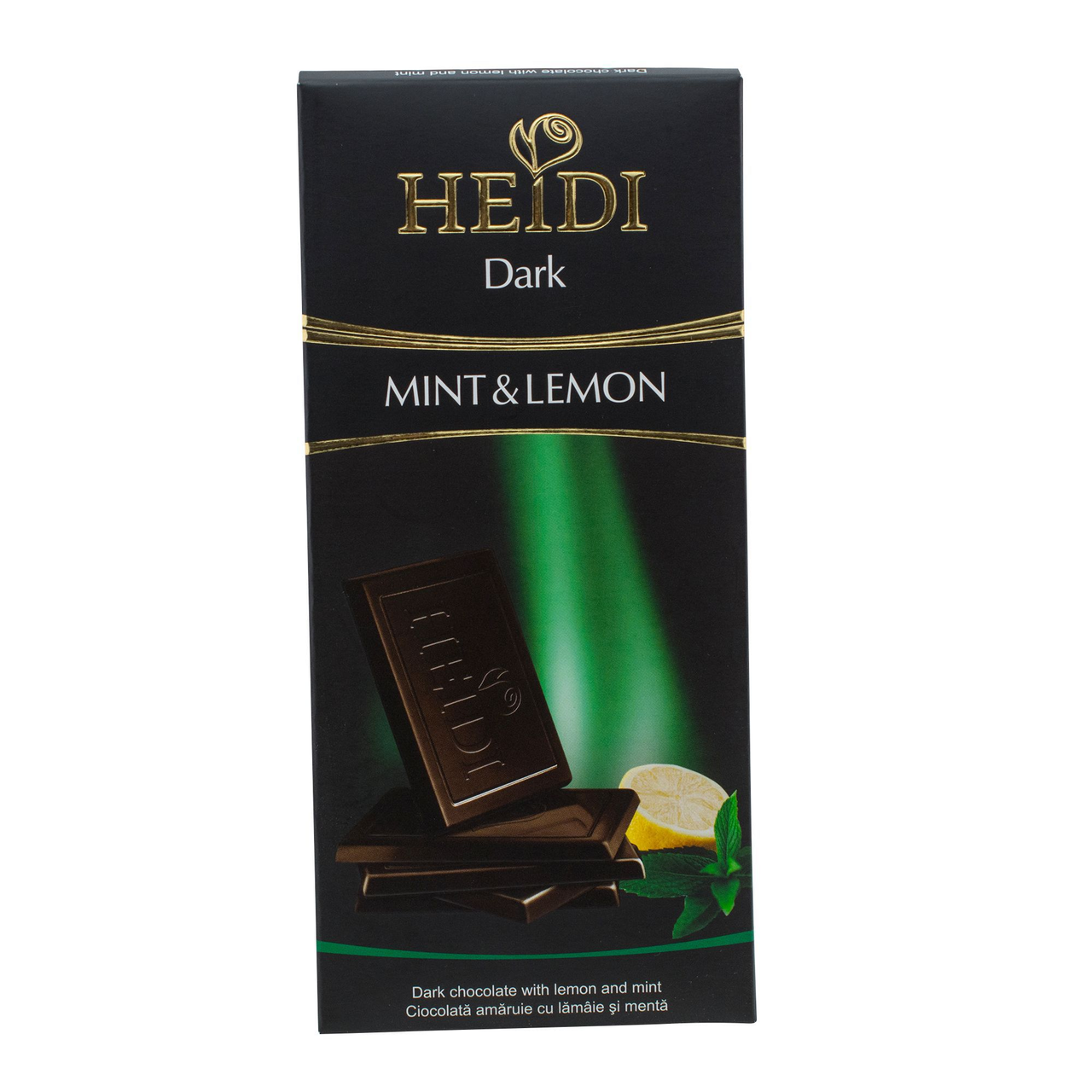 HEIDI Ciocolata Dark Mint & Lemon 80 g