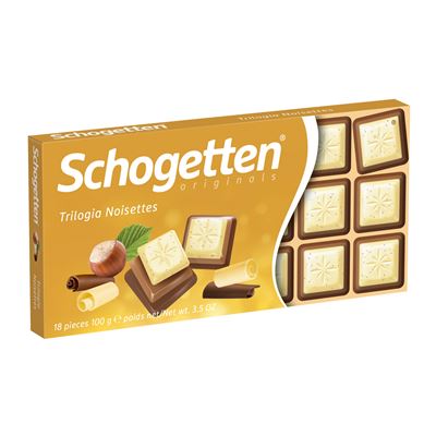 SCHOGETTEN Ciocolata Trilogia 100 g