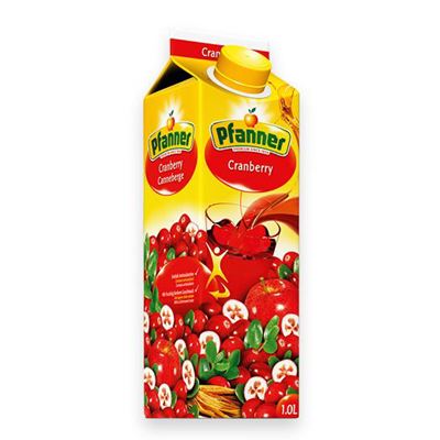 PFANNER Suc Cranberry 1 L