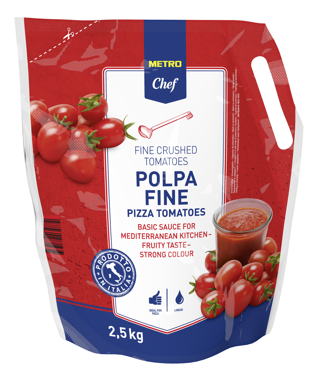 METRO Chef Pulpa de Rosii Pouch 2,5 Kg