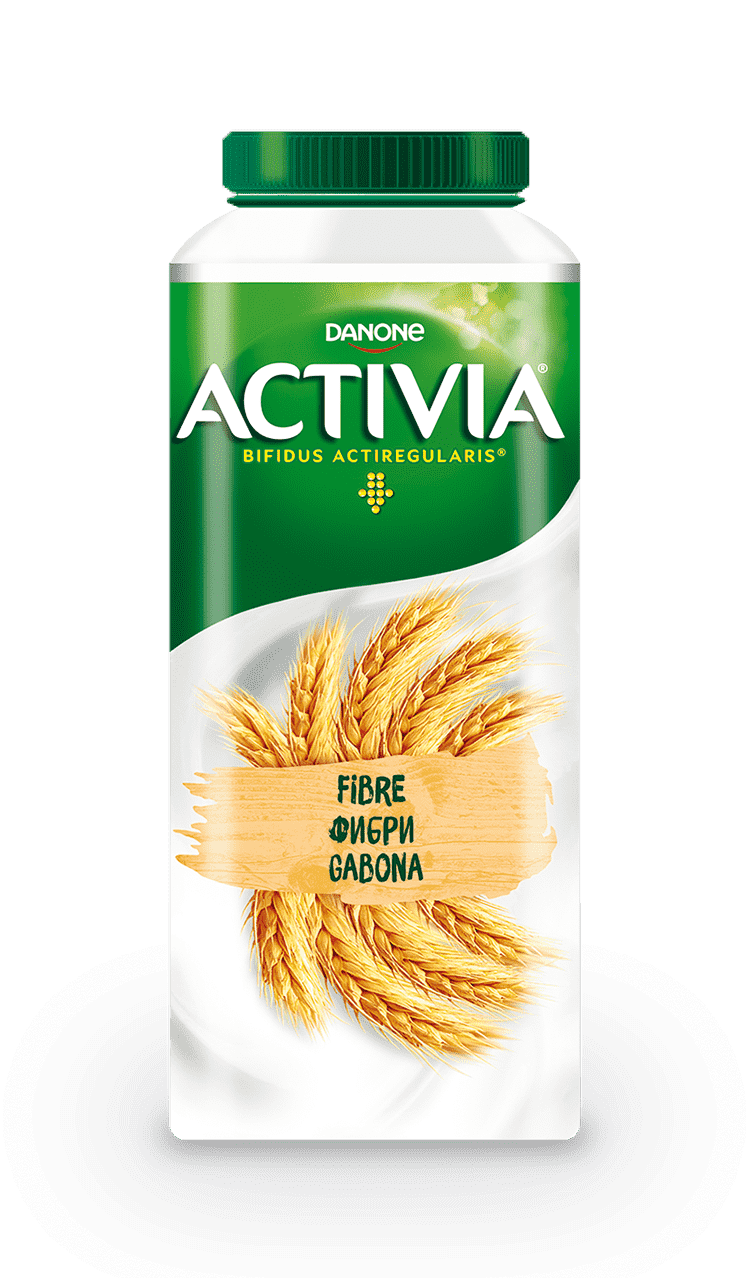 ACTIVIA Iaurt de Baut Cu Fibre 320 g
