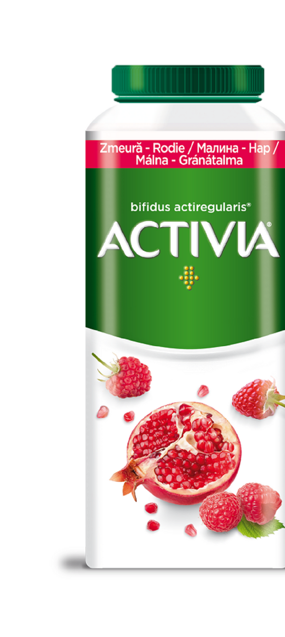 ACTIVIA Iaurt de Baut Rodie & Zmeura 320 g