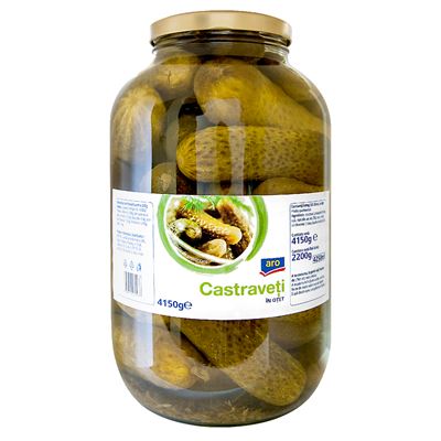 aro Castraveti In Otet Calibru 12-15 cm 4,15 Kg