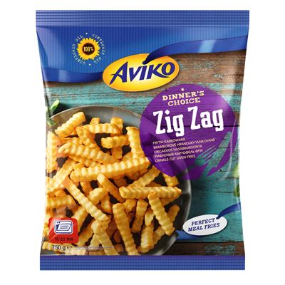 AVIKO Cartofi Zig Zag 750 g ❄