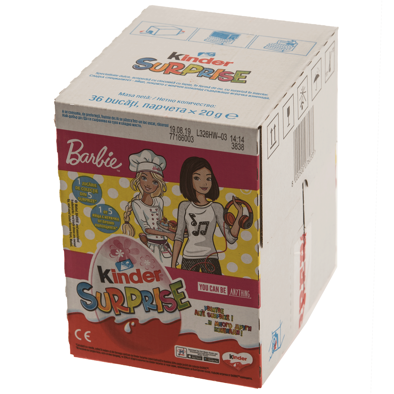 KINDER SURPRISE Ou Ciocolata 36 x 20 g