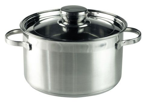 TARRINGTON HOUSE Oala Supa Inox cu Capac 5,8 L