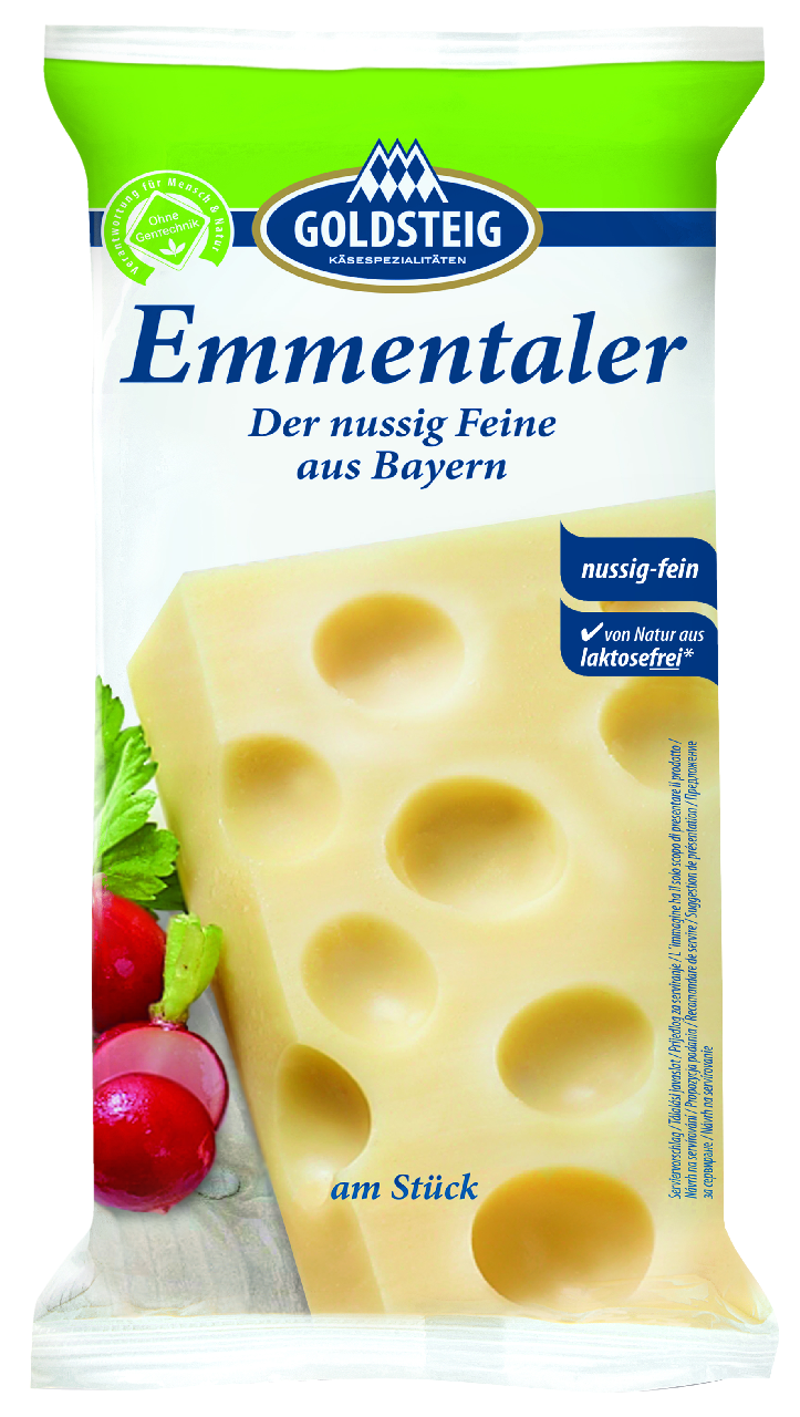 GOLDSTEIG Branza Emmentaler 400 g