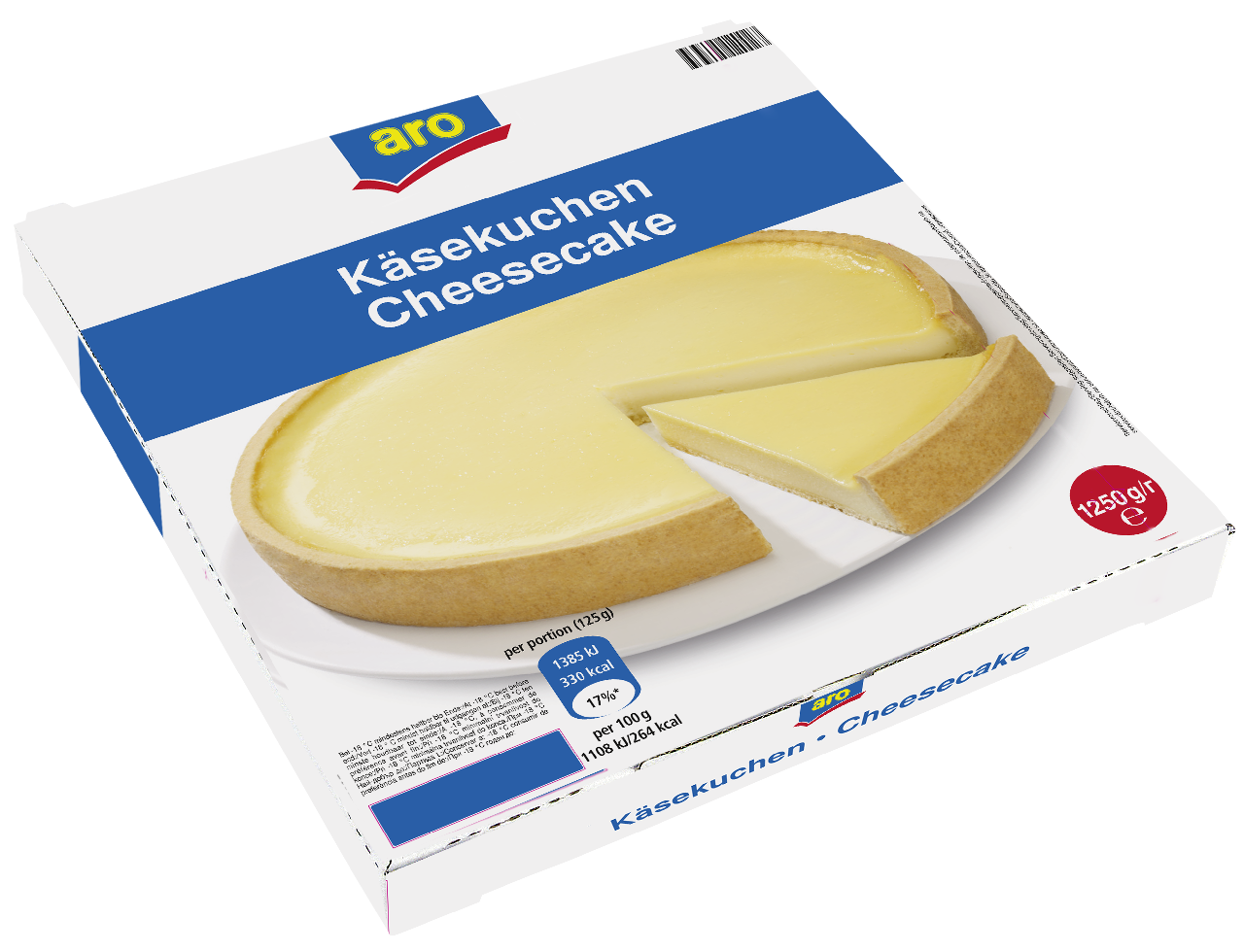 aro Tarta Cheesecake Congelat 1,25 Kg ?
