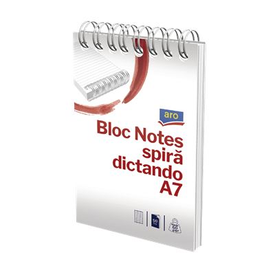 aro Bloc Notes Dictando A7 50 de File 5 bucati