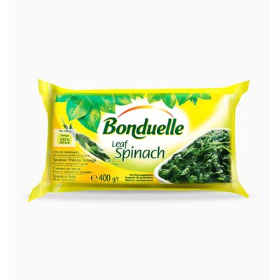 Bonduelle Spanac Frunze 400 g ❄