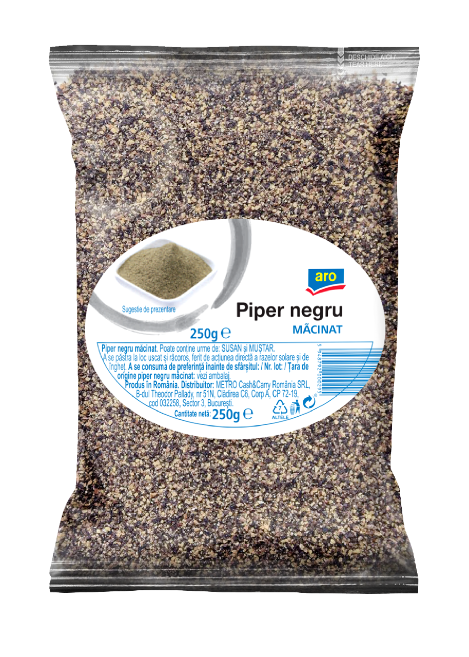 aro Piper Negru Macinat 250 g
