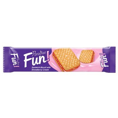 PARADISE Fun Biscuiti Capsuni 60 g