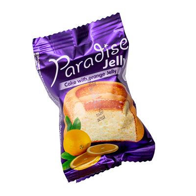 PARADISE Prajitura cu Jeleu Portocale 24 x 25 g