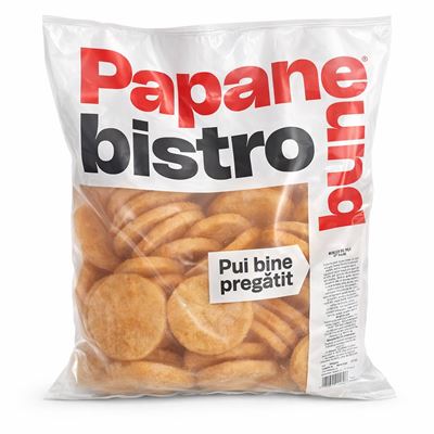 Papane Bistro Burger Pui Congelat 2,5 Kg ❄