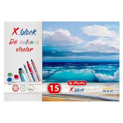 herlitz Bloc de Desen A4 15 file