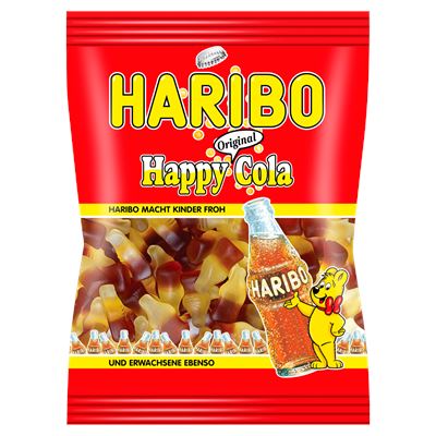 HARIBO Bomoane Gumate Happy Cola 100 g