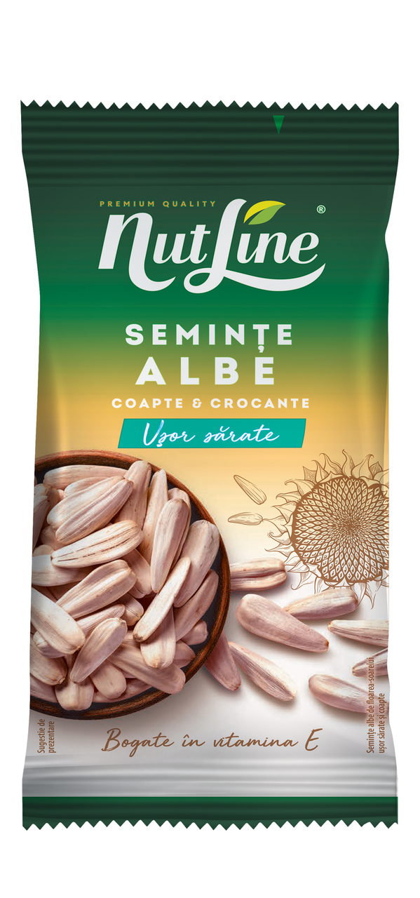NUTLINE Seminte Albe Floarea Soarelui Sare 100 g
