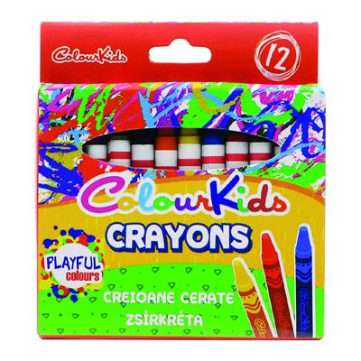 COLOUR KIDS 12 Creioane Cerate