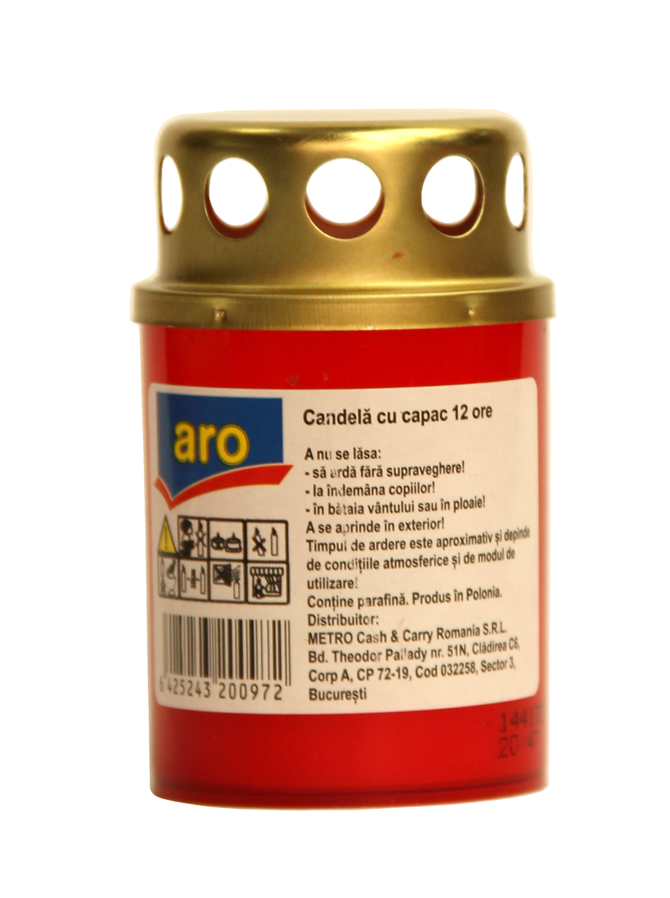 aro Candela cu Capac 12 h