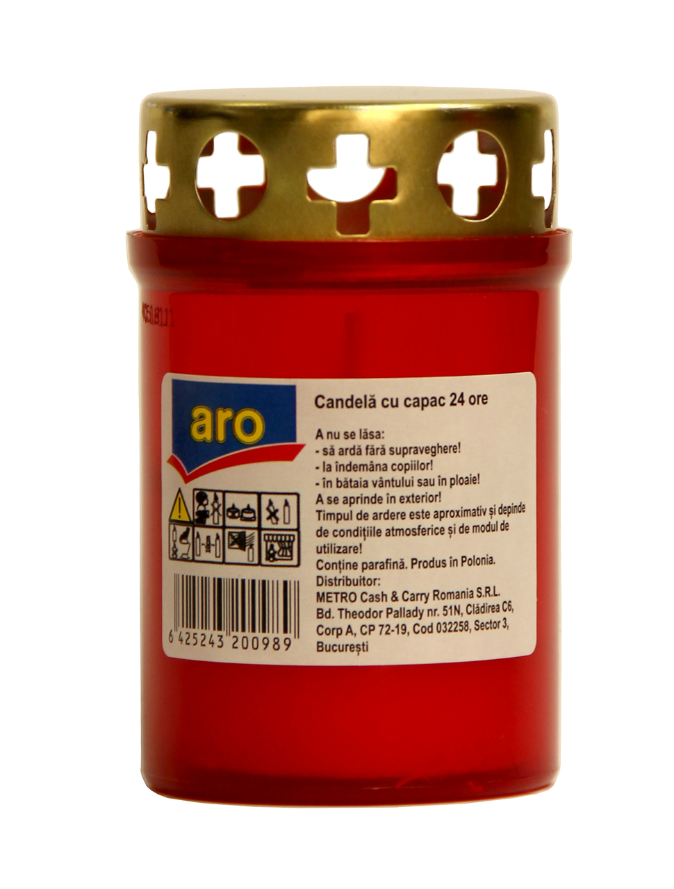aro Candela cu Capac 24 h
