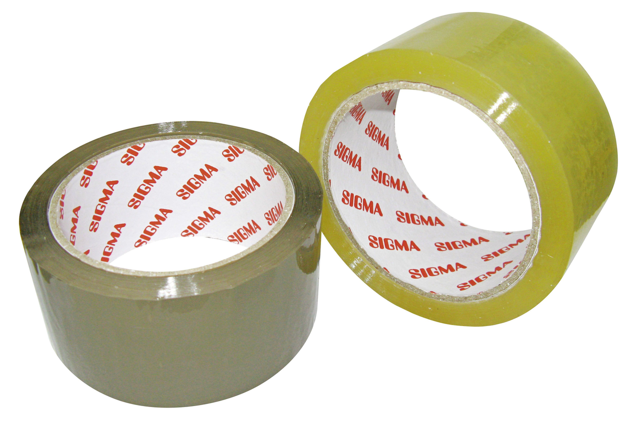 SIGMA Banda Adeziva Maro 50 mm x 66 m 6 bucati